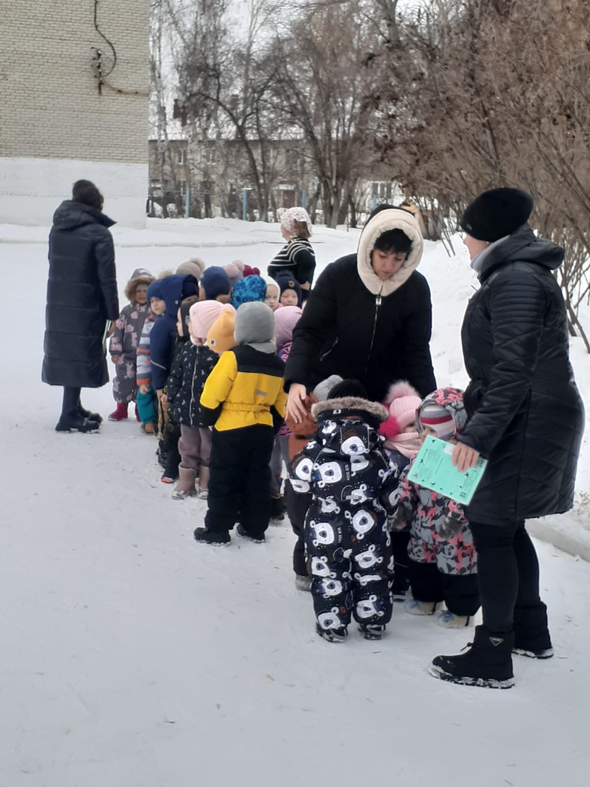 Тренировка по пожарной безопасности в ДУ.